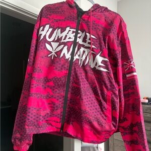 Humble Marine Red Graphic Hoodie